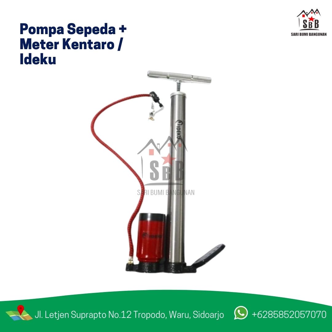 Pompa Sepeda + Meter Kentaro / Ideku